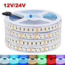 5M-100M 12V 24V LED Streifen RGB RGBW RGBWW SMD5050 Stripe Dimmbar Band Leiste