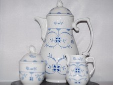 Kaffeeservice 21tlg. Gotland Indisch Blau Bavaria Schumann Arzberg