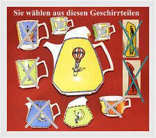 Rosenthal FLASH LOVE STORY Auswahl Kaffeekanne Zuckertopf