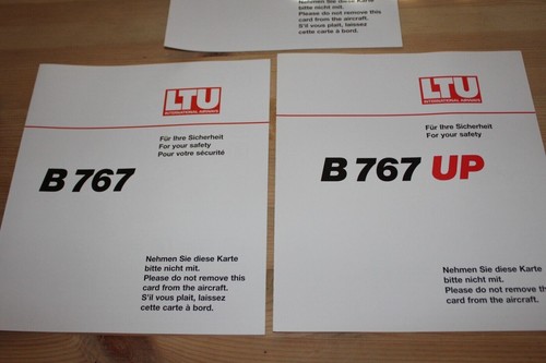 Ltu safety cards - 3, x