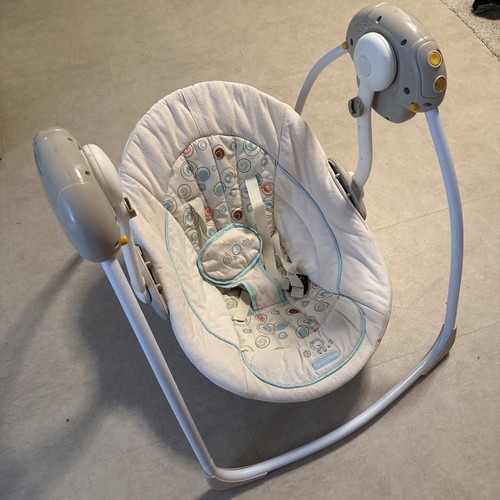 Bright starts babywippe blau - bright,