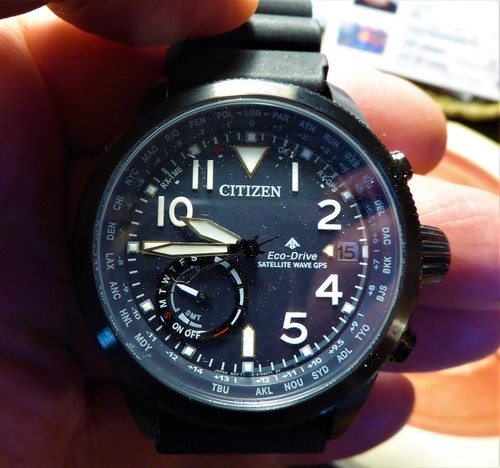 Citizen promaser gps - citizen, satellite
