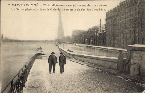Postkarte paris vii - postkarte,