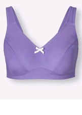 wäschepur Komfort-BH ohne Bügel Unterwäsche lavendel Gr. 85 (Cup-A) NEU