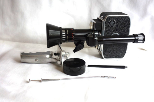 Bolex filmkamera mit som - b, 8l