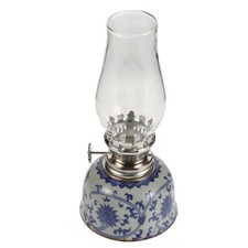  Butterlampe Aus Blau-weißer
