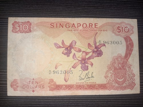 Singapur dollars 1967 pick - 10,