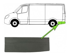 Seitenwand Reparaturblech