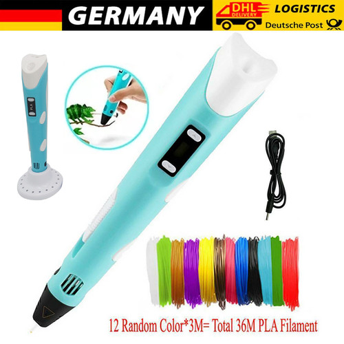 Diy kinder blau stifte set - diy,