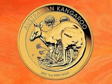 Känguru goldmünze 1oz 999 - känguru,