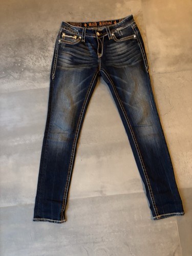 Rock revival damen jeans - rock,