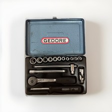 GEDORE Steckschlüsselsatz Knarrenkasten 1/4 Zoll 16 Teilig