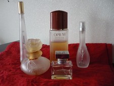 5 Parfumflaschen für Sammler, leer oder teilgefüllt