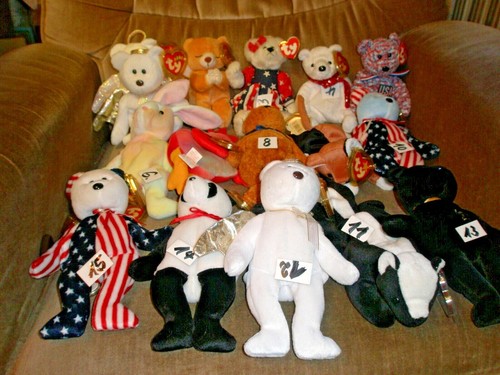 Beanie babys - beanie, -----