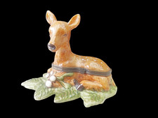 Villeroy & Boch Winter Friends Deckeldose Reh Rehkitz Weihnachten V & B selten