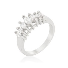 Graduated marquise - graduated, cz