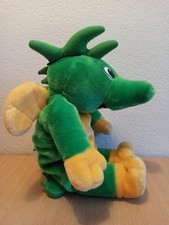 Tabaluga Wärmflaschen Bezug - Fashy - 50cm Drache Plüschtier von 1998 - Vintage