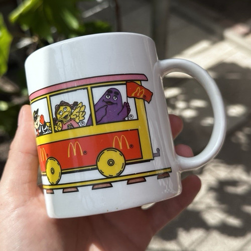 Mcdonald keramik tasse 1992 - keramik-tasse,