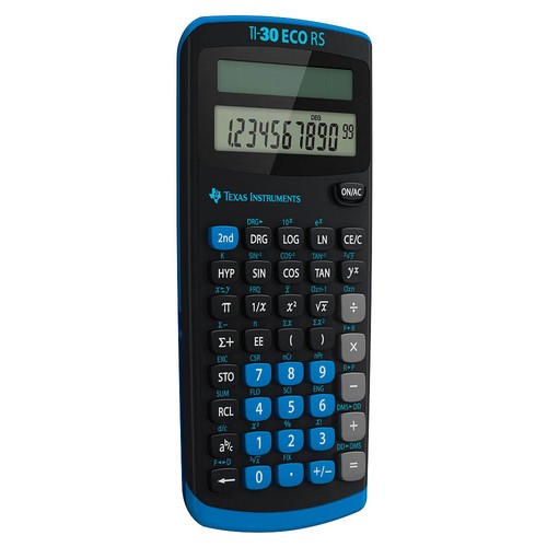 Texas instruments eco - ti-30, rs