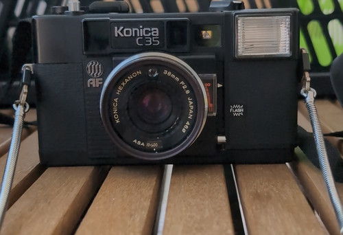 Konica c35 kompaktkamera 35 - konica,