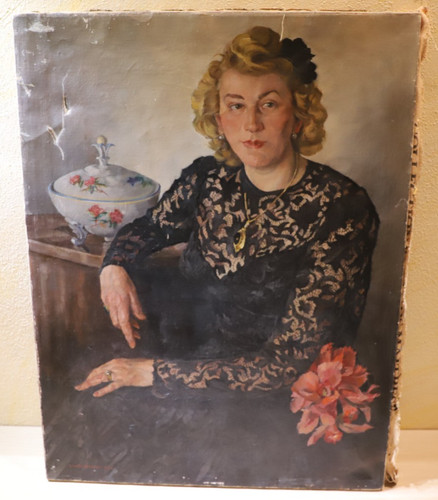 ölgemälde porträt blonde - porträt,