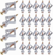 10/20/50 tlg Gipskartondübel Rigipsdübel Hohlraumdübel Nylondübel mit Schraube