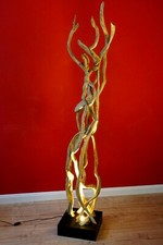Massiv Holz Stehlampe Liane