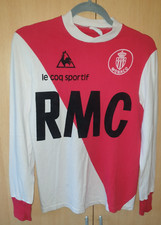 AS Monaco Trikot 1980-82 | Kindergröße | Le Coq Sportif | Vintage