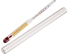 Alkoholmeter mit thermometer - mit,