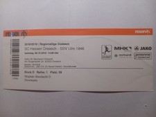 Ticket Fußball Regionalliga