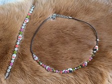 ?Original Vintage Swatch Schmuckset Kette & Armband multicolor ?