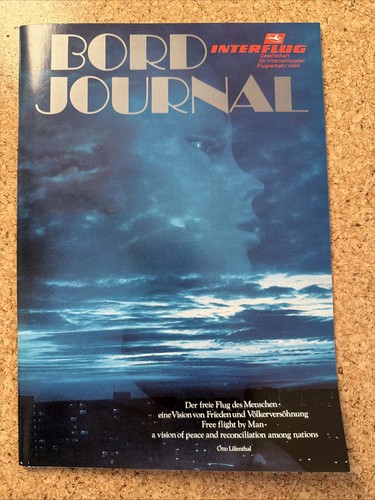 Interflug bordjournal 1990 ddr - bordjournal,