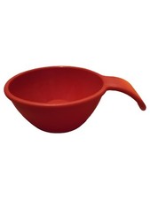 Tupperware Schüssel Rot 500ml mit Griff Puddingförmchen Dessertform