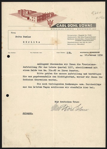 Rechnung wuppertal ronsdorf - rechnung, wuppertal-ronsdorf