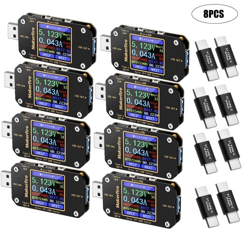Usb type voltmeter current - type-c,