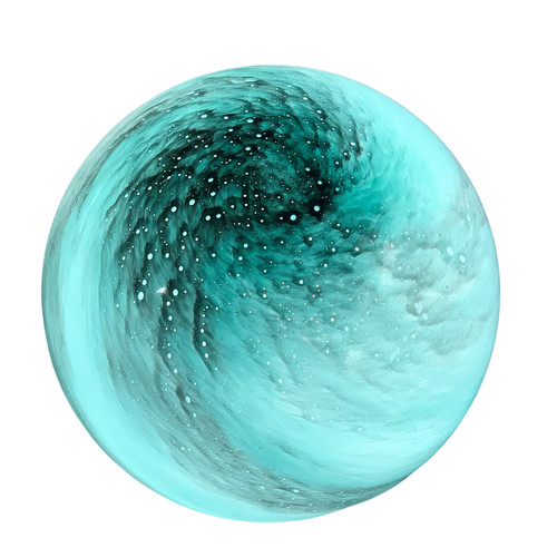 Glas lampe kugel - rund,