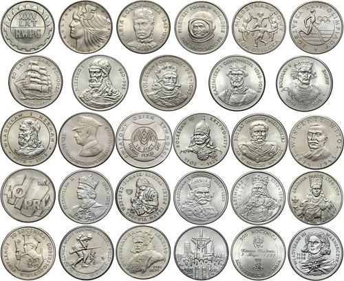 Polen lot münzen 20 - 29,