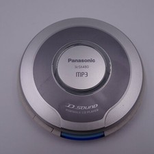 Panasonic SL SX480 MP3 Discman Walkman silber CD Spieler D Sound Zustand gut