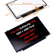 14" Full HD LED Ersatz Display