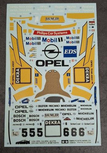 Decal opel calibra - opel, v6