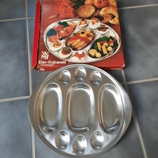 Tablett WMF / Tomaten-Eierkabarett / Cromargan / Servierplatte