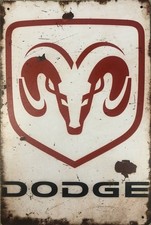 Dodge blechschild metallschild - blechschild,