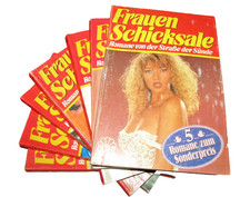 23 Rote Laterne Sittenromane in 1x 5er und 6x 3er Band Frauenschicksale - zh143A