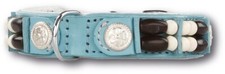 Lederhalsband Baby Blue Eagle