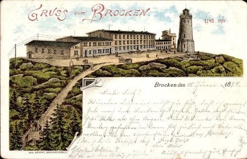 Litho brocken nationalpark - litho,