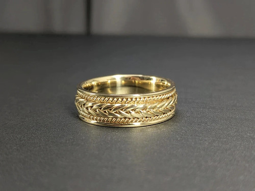 Massiver gelbgold über 7 - massiver, 18