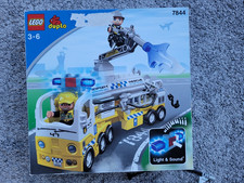 "Lego Duplo" Art. 7844,Flughafen- Löschzug, m. viel Zubehör, Light&Sound !