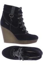 Diesel Stiefelette Damen Ankle Boots Booties Gr. EU 37 Schwarz #dxl94d1