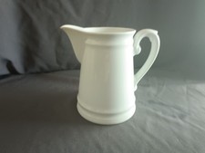 Krug / Milchkrug  Winterling Schwarzenbach 1 Liter weiß Porzellan