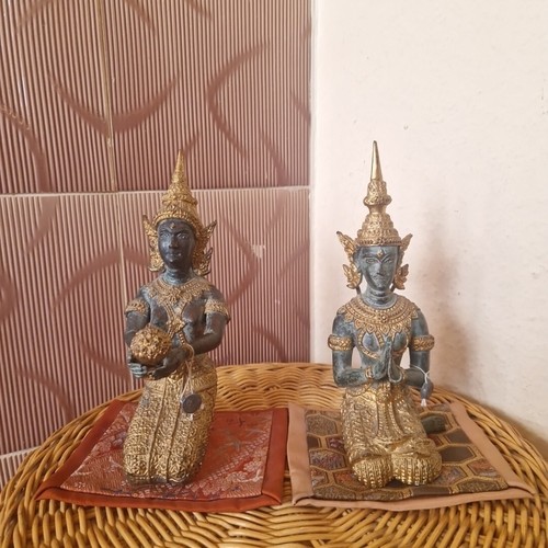 Bronze figuren aus thailand - figuren,